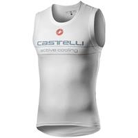 Castelli Active Cooling Sleeveless Base Layer - Silbergrau  - XXL