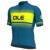 ale Alé Blend Jersey Azz Blue-Fluo Yellow XXL