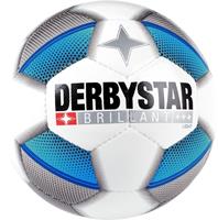 DerbyStar voetbal Brillant Light Dual Bounded Wit Zilver Blauw