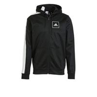 adidas Performance Sweatjacke Pique 3 Stripes Kapuzenjacke