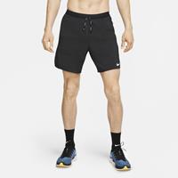 Nike Flex Stride 2-in-1 hardloopshorts voor heren (18 cm) - Zwart