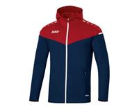 JAKO Champ 2.0 Kapuzenjacke Damen marine/chili rot