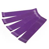 Sport-Thieme Performer elastieken banden set van 5, Violet, sterk
