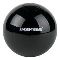Sport-Thieme Wedstrijd-Stootkogel Staal, 4 kg, zwart, ø 102 mm