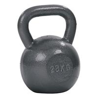 Sport-Thieme Kettlebell Hamerslag, geschilderd, grijs, 28 kg