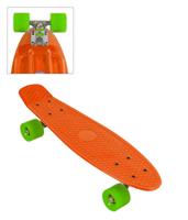 TOM skateboard neon retro 56 cm oranje