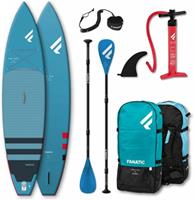Fanatic Ray Air Touring inflatable SUP 11.6 Stand up Paddle Board mit Pure Pa...