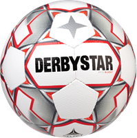 Derbystar Apus S-Light 290g Leicht-Fußball weiß/grau/rot