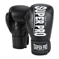 Super Pro bokshandschoenen Champ, Zwart-Wit, 10 oz