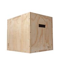 virtufit Houten Crossfit Plyo Box 3-in-1 - Klein - 40 x 45 x 50 cm