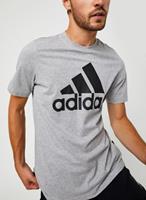Adidas T-Shirt "Must Haves Badge of Sport", Logo, für Herren, grau/schwarz, L