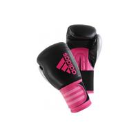 Adidas bokshandschoenen Hybrid dames leer zwart/roze 