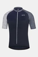 Gore Wear C5 Optiline Jersey Shirt Donkerblauw/Wit