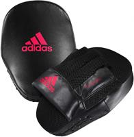 Adidas stootkussens Boxing Focus PU/foam zwart/rood 2 stuks