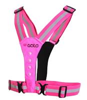 Gato Sports reflectievest Safer Sport junior polyester roze