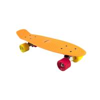 Alert Skateboard Neon Oranje 55 Cm ABEC 7 