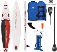 BRUNELLI 12.6 Premium SUP Touring iSUP Double Layer Surf-Board 381cm