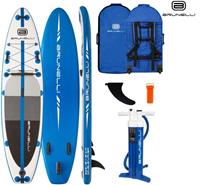 BRUNELLI 10.8 Premium SUP Board Stand Up Paddle Surf-Board aufblasbar Paddel ...