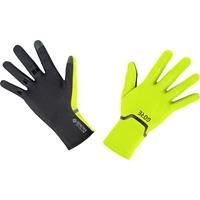 Gore Wear M Gore-Tex Infinium Stretch Gloves Middengeel/Zwart