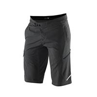 100% RideCamp Shorts - Anthrazit