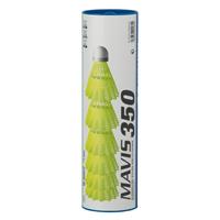 Yonex Badmintonball Mavis 350 Geschwindigkeit: 077 langsam - grün Korbfarbe gelb))