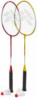 TecnoPro Badminton Schlägerset Speed 200 Farbe: 181 gelb)