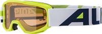 Alpina Piney SH Skibrille Farbe: 471 lime, Scheibe: SINGLEFLEX S2))