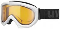 Uvex Magic II Skibrille Farbe: 1029 white, lasergold lite/clear)