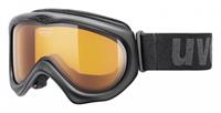 Uvex Magic II Skibrille Farbe: 2129 black, lasergold lite/clear)