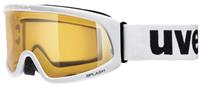 Uvex Splash Skibrille Farbe: 1119 white, single lens/lasergold lite)