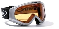 Alpina Driber Skibrille Farbe: 321 silber, Scheibe: SINGLEFLEX)