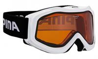 Alpina Grap D Skibrille Farbe: 111 weiß, Scheibe: DOUBLEFLEX)