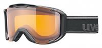 Uvex Snowstrike Skibrille Farbe: 2029 black mat, lasergold lite/clear)