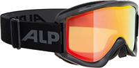 Alpina Smash 2.0 Multimirror Skibrille Farbe: 839 schwarz, Scheibe: MIRROR orange S2))