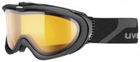 Uvex Brillenträgerbrille Comanche Optic Farbe: 4229 black mat, lasergold lite/claer)