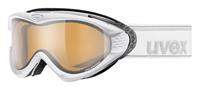 Uvex Skibrille Onyx Polavision Farbe: 1121 polarwhite mat, double lens, polavision)