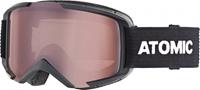 Atomic Savor Medium Brillenträger Skibrille Farbe: black, Scheibe silver flash)