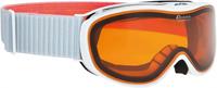 Alpina Challenge 2.0 Brillenträger Skibrille Farbe: 113 white/flamingo, Scheibe: DOUBLEFLEX)