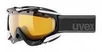 Uvex Skibrille Apache Farbe: 2229 black, lasergold lite/clear)