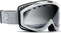Alpina Cybric HM Skibrille Farbe: 811 weiß, Scheibe: schwarz sphärisch)