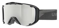Uvex Snowstrike Litemirror Skibrille Farbe: 2026 black, mirror silver/lasergold lite)