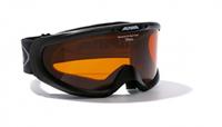 Alpina Spectravision Brillenträger Skibrille Farbe: 631 schwarz, Scheibe: DOUBLEFLEX)