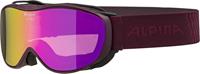 Alpina Challenge 2.0 M Brillenträger Skibrille Farbe: 853 cassis, Scheibe: MIRROR pink S2))