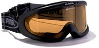Alpina Magnum Brillenträger Skibrille Farbe: 031 schwarz, Scheibe: QUATTROFLEX)