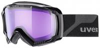 Uvex Apache 2 stimu lens Skibrille Farbe: 2024 black, psycho, double lens cylindric)