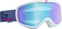 Salomon Sense Damen Skibrille Farbe: white, Scheibe: multilayer gelb light blue)