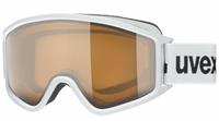 Uvex g.gl 3000 P Brillenträgerskibrille Farbe: 1030 white mat, polavision/brown clear S1))