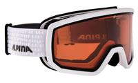 Alpina Scarabeo Brillentäger Skibrille QH Farbe: 011 white, Scheibe: QUATTROFLEX HICON S2))