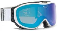 Alpina Skibrille Challenge 2.0 QM Farbe: 811 weiß, Scheibe: orange, Quattroflex-Spiegel blau S2))