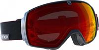 Salomon XT One Skibrille Brillen Träger Farbe: black/red, Scheibe: multilayer universal mid blue)